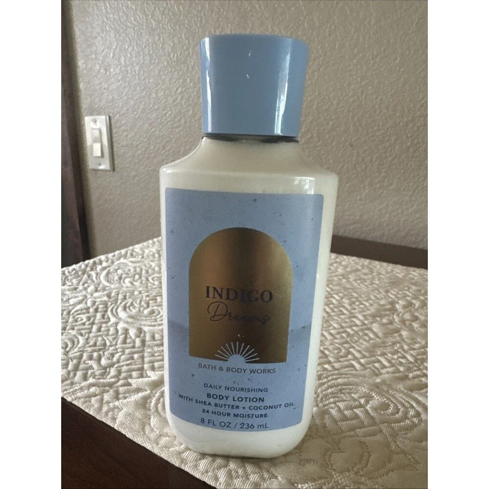 Bath & Body Works *INDIGO DREAMS* Body Lotion 8oz-NEW/RARE- Retired